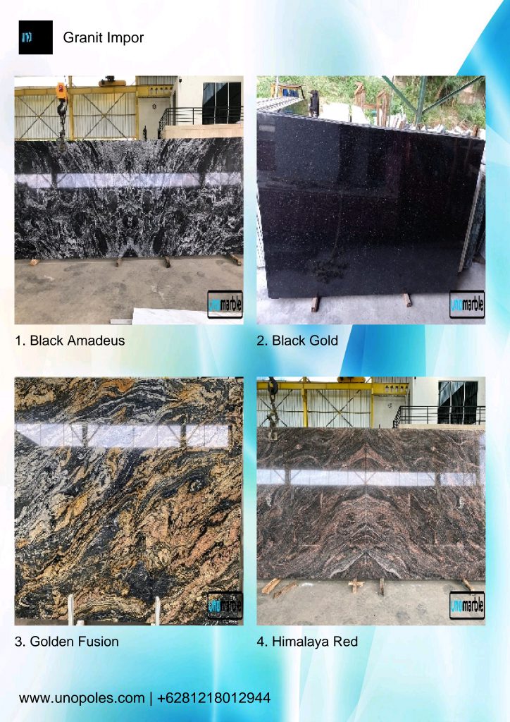 Granit Impor kode GI-1 sampai GI-4