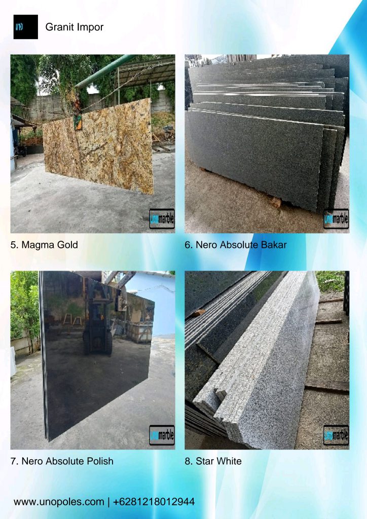 Granit Impor kode GI-5 sampai GI-8