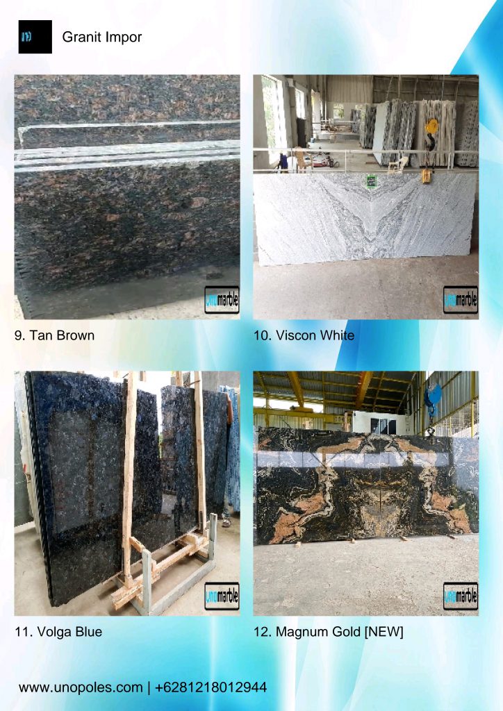 Granit Impor kode GI-9 sampai GI-12